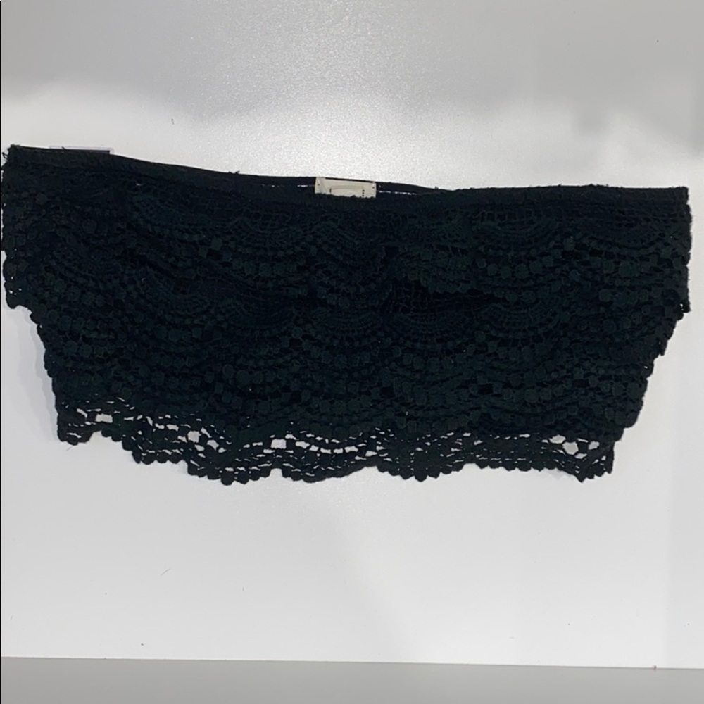 Laced crop top